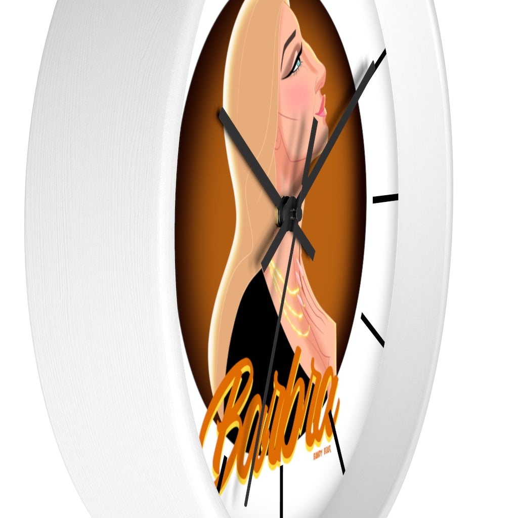 Pop Icon Series "Barbra" / Wall clock