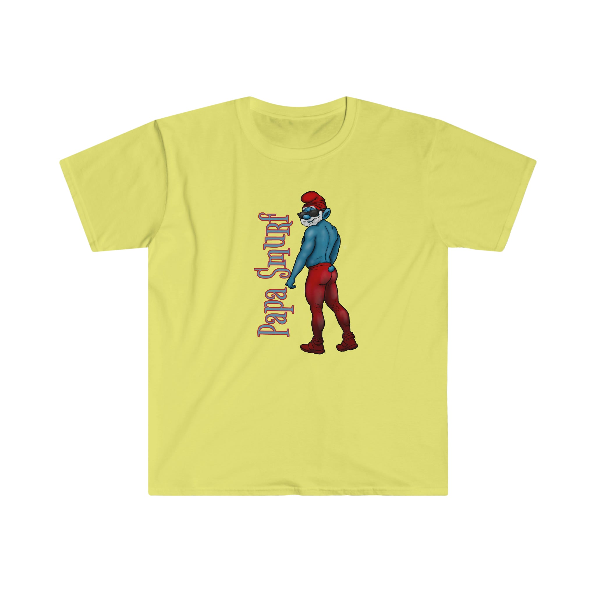 Papa Smurf / Unisex Softstyle T-Shirt