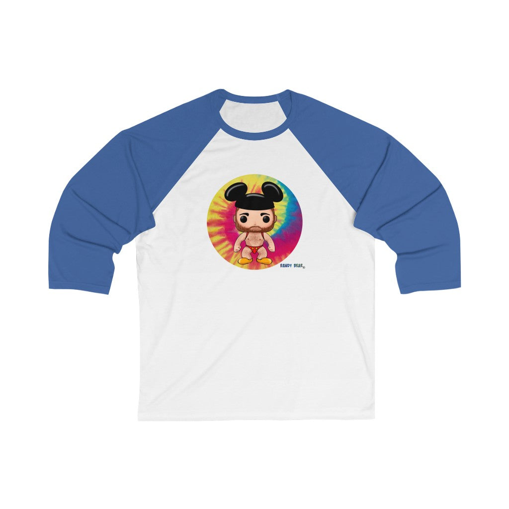 Funko Series "Mickey Bear" / Unisex 3/4 Sleeve Baseball Tee