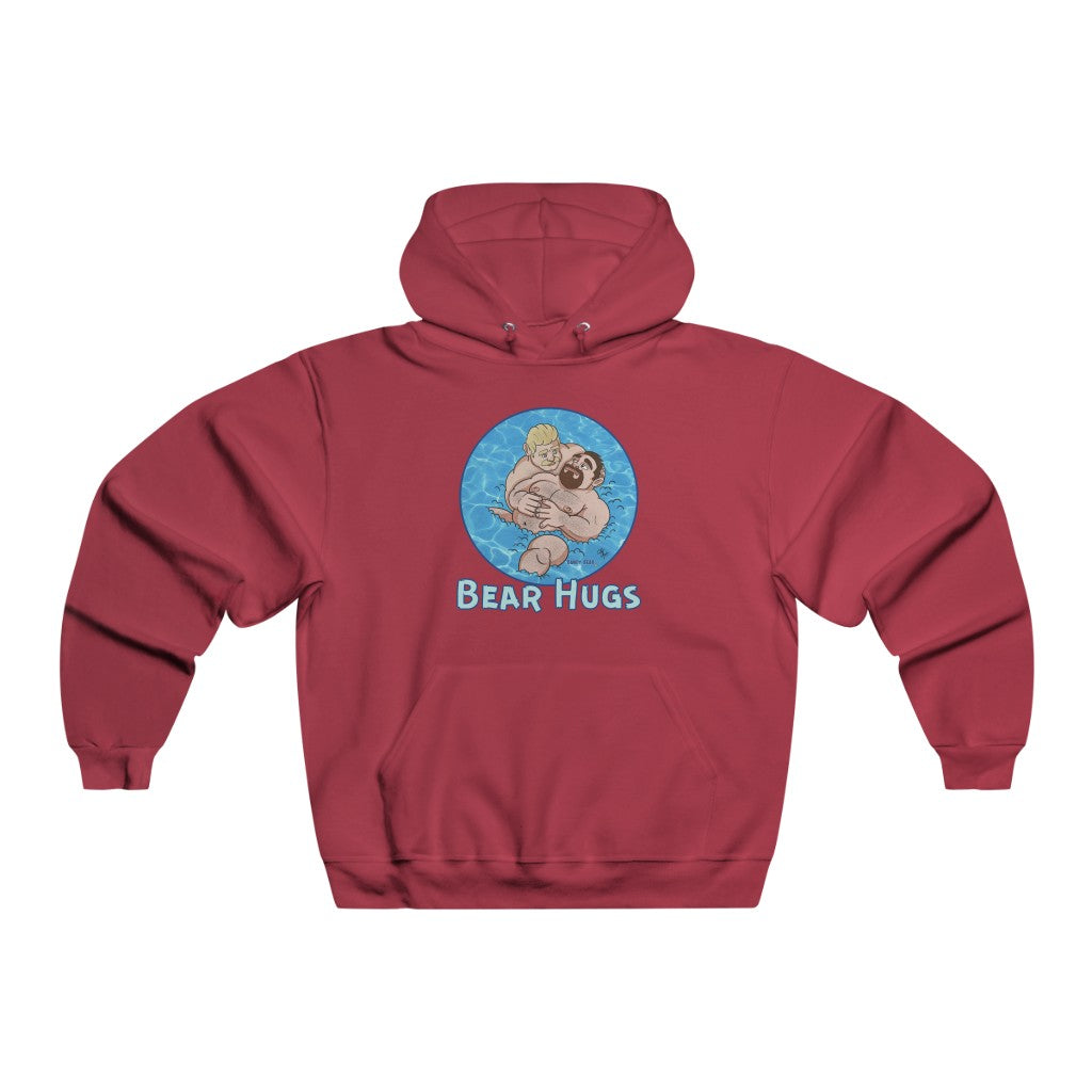 Bear Hugs 3 / Men's NUBLEND® Hooded Sweatshirt