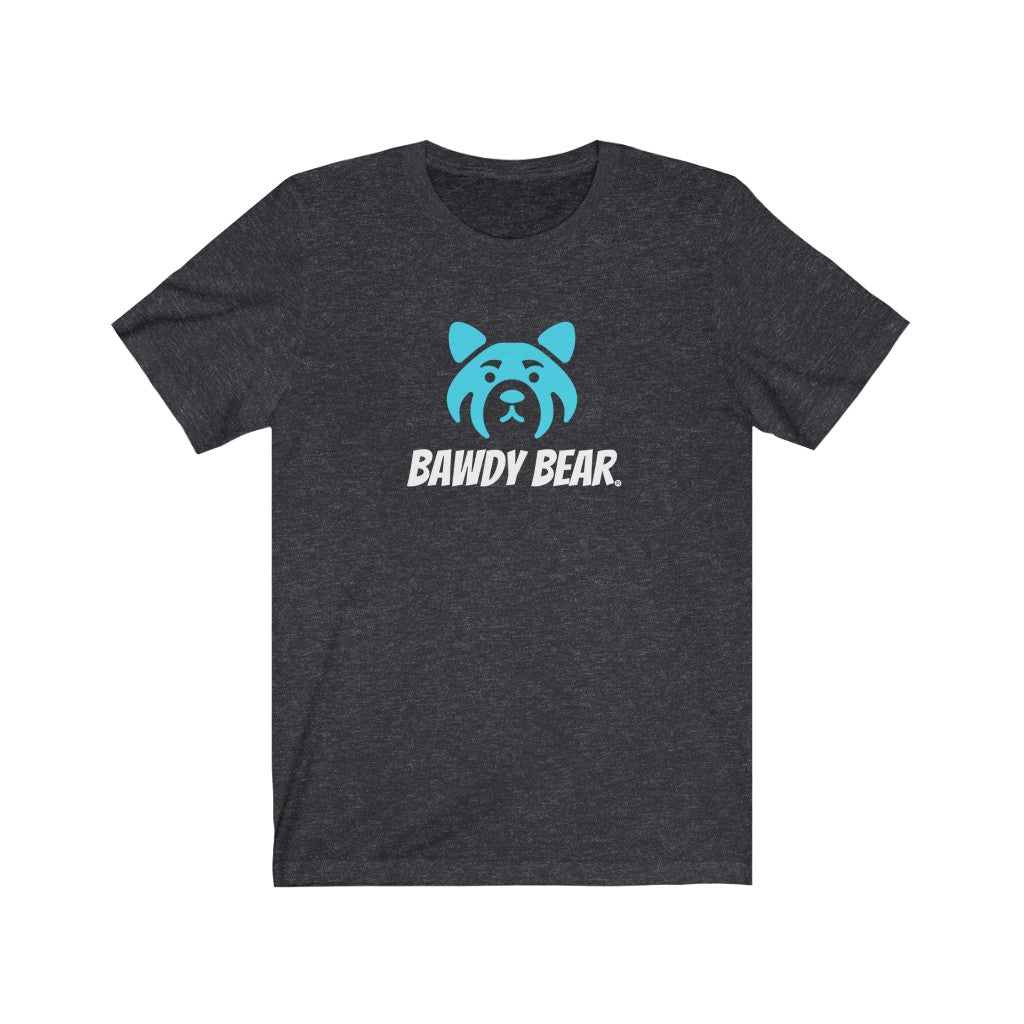 Bawdy Bear / Bear Logo / Unisex Jersey Short Sleeve Tee