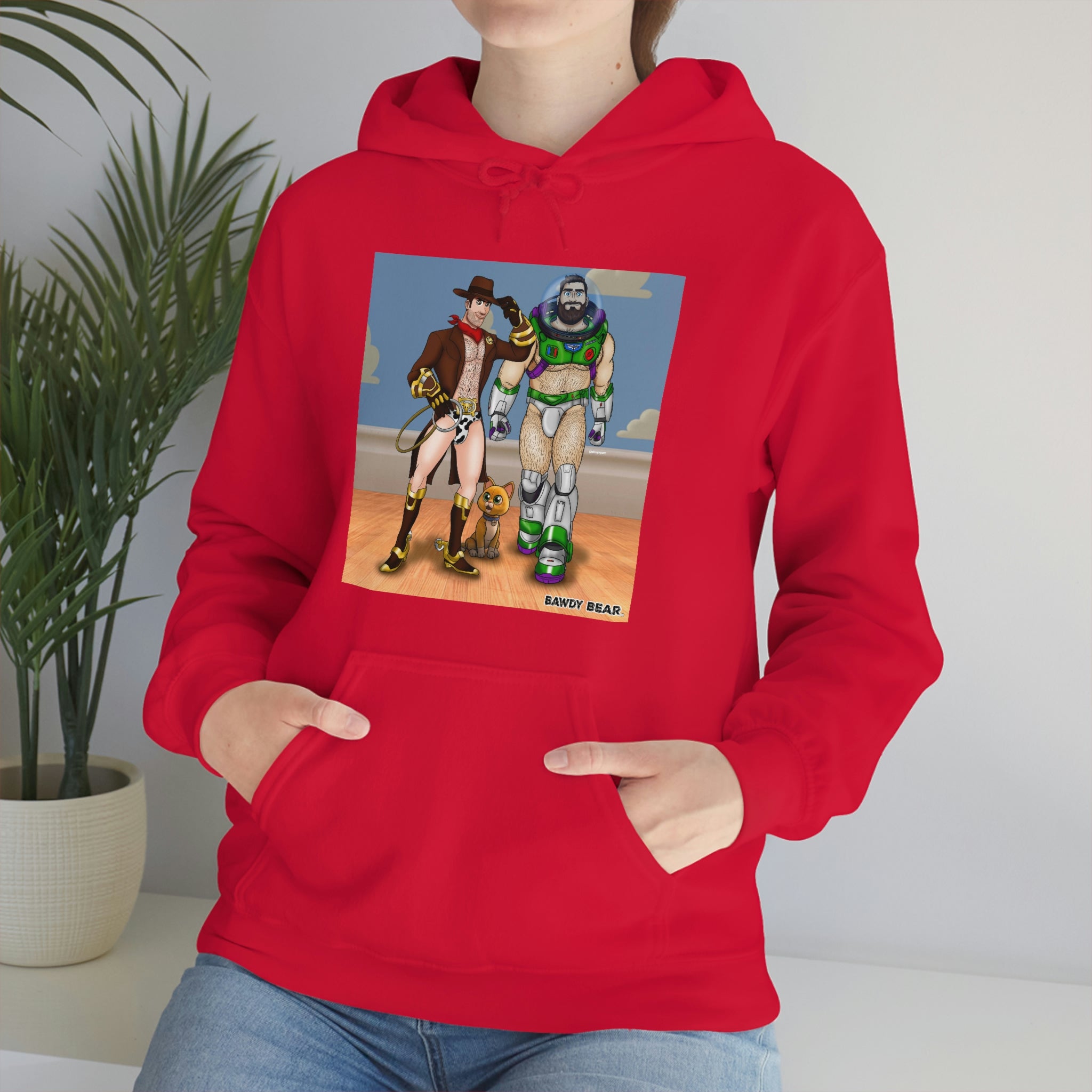Toy Naughty #1 / Unisex Heavy Blend™ Hooded Sweatshirt