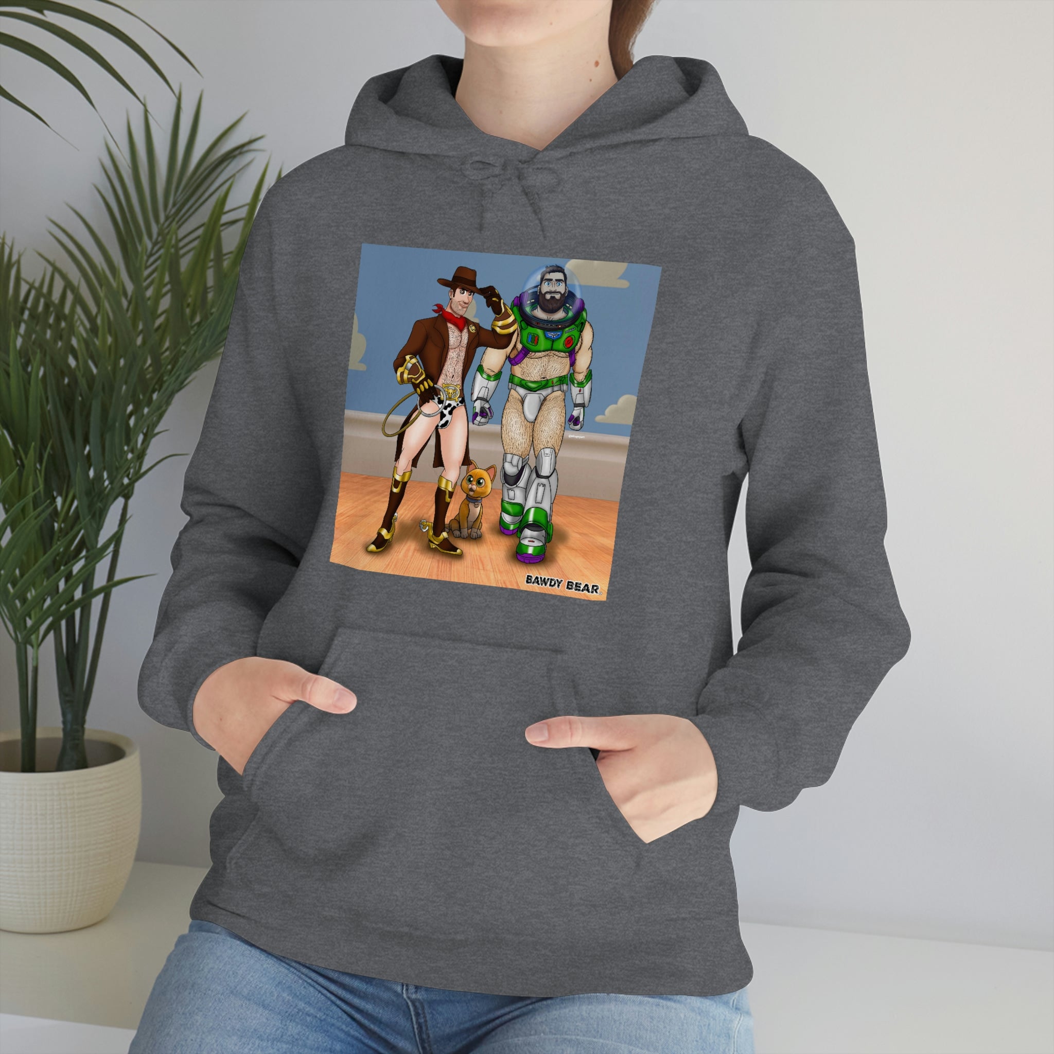 Toy Naughty #1 / Unisex Heavy Blend™ Hooded Sweatshirt