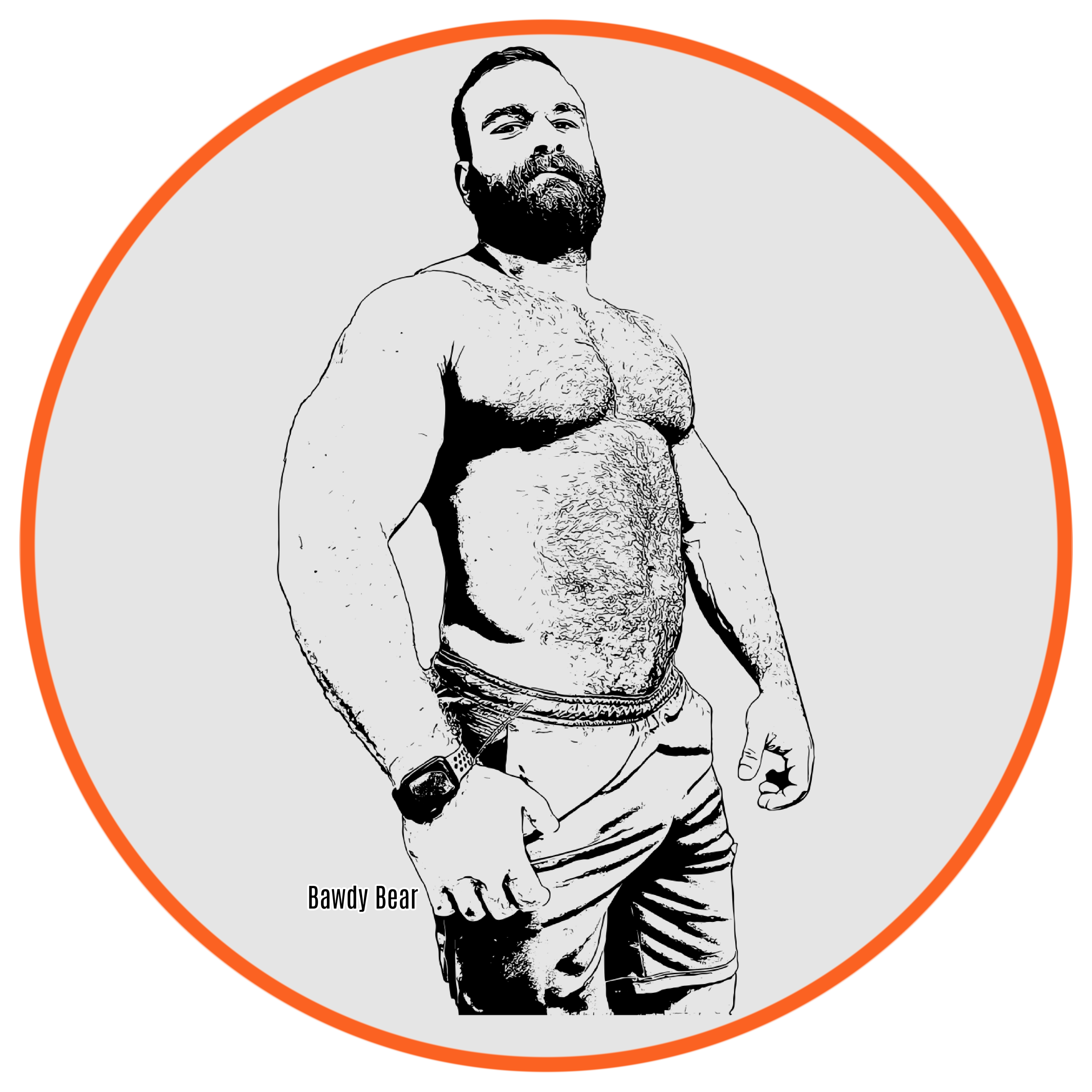 Thicc Bear #2 / Unisex Jersey Short Sleeve Tee