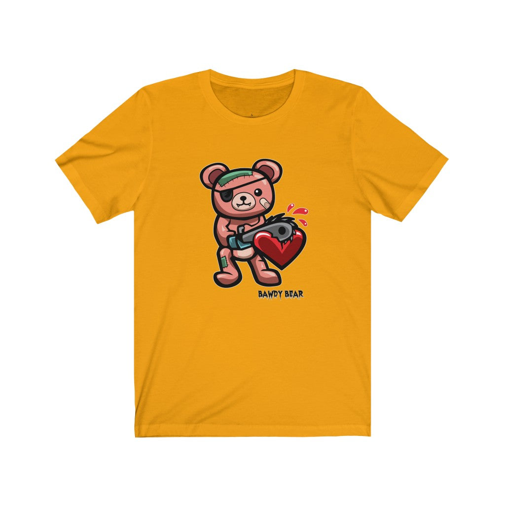 Spooky Bear Series "Chainsaw Bear" / Unisex Jersey Short Sleeve Tee