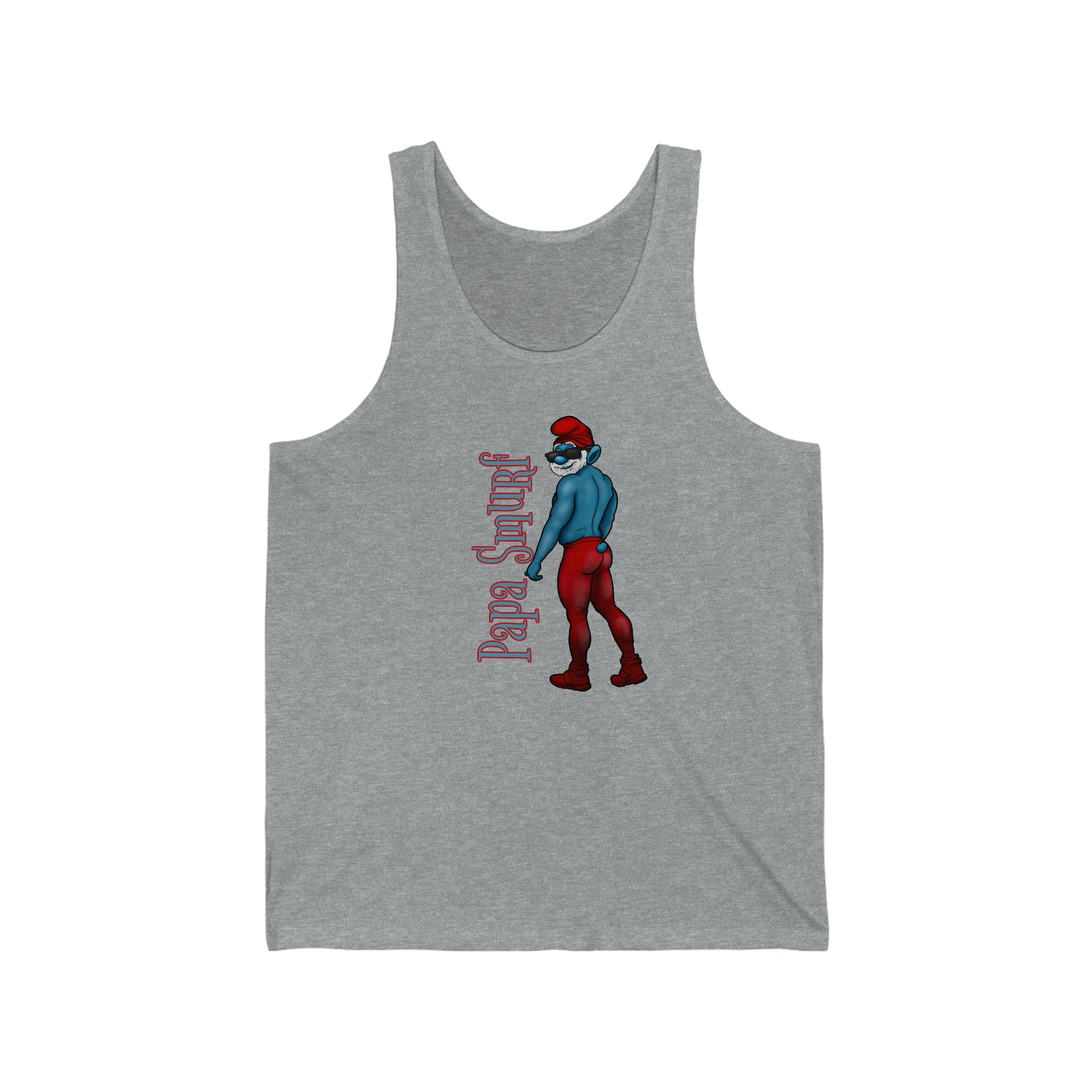 Papa Smurf / Unisex Jersey Tank