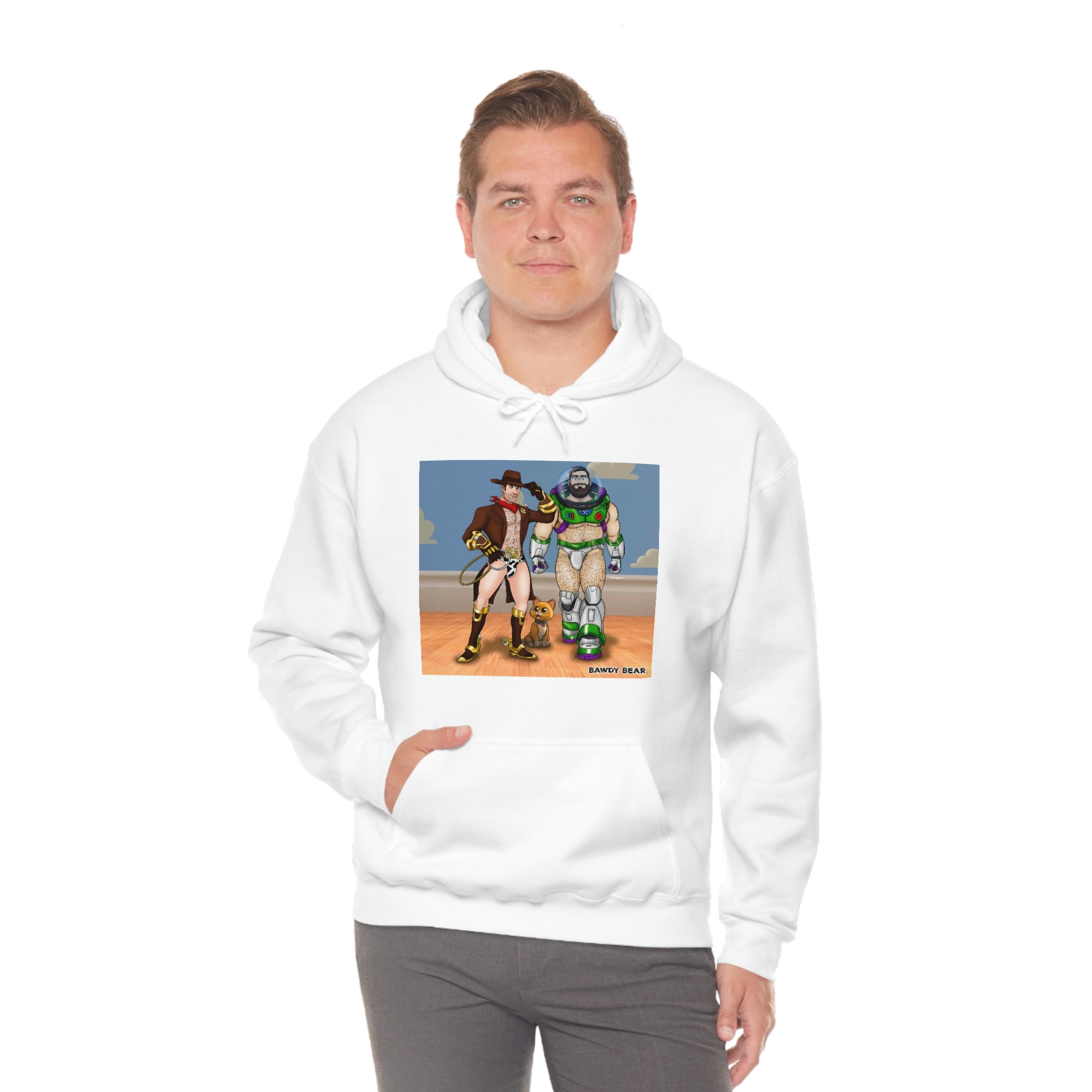 Toy Naughty #1 / Unisex Heavy Blend™ Hooded Sweatshirt