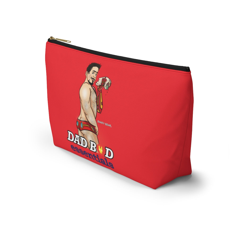 Dad Series "Ironman" / Accessory Pouch w T-bottom