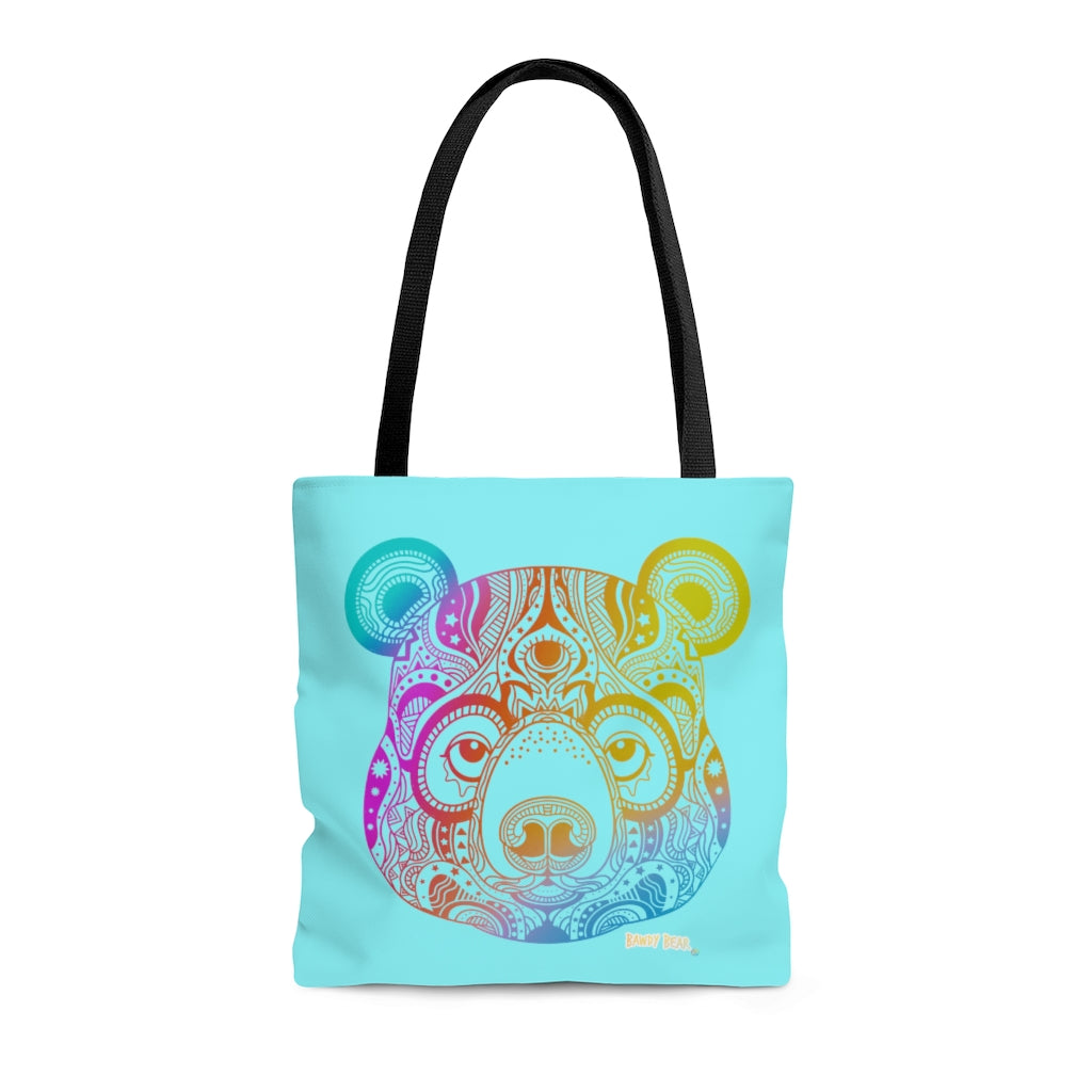 Psychedelic Bear / AOP Tote Bag
