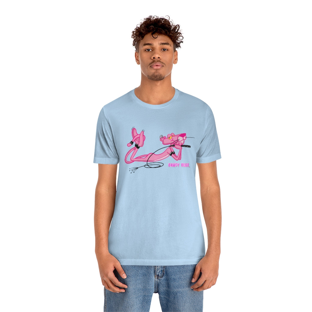 Pink Panther Harness / Unisex Jersey Short Sleeve Tee