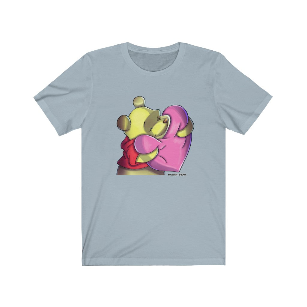 Pooh Heart Hug / Unisex Jersey Short Sleeve Tee