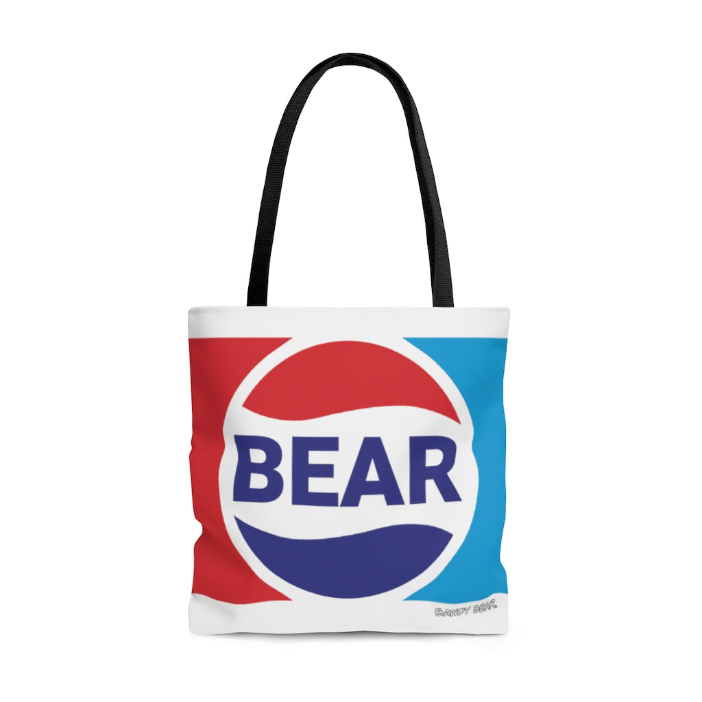 POP Bear / AOP Tote Bag