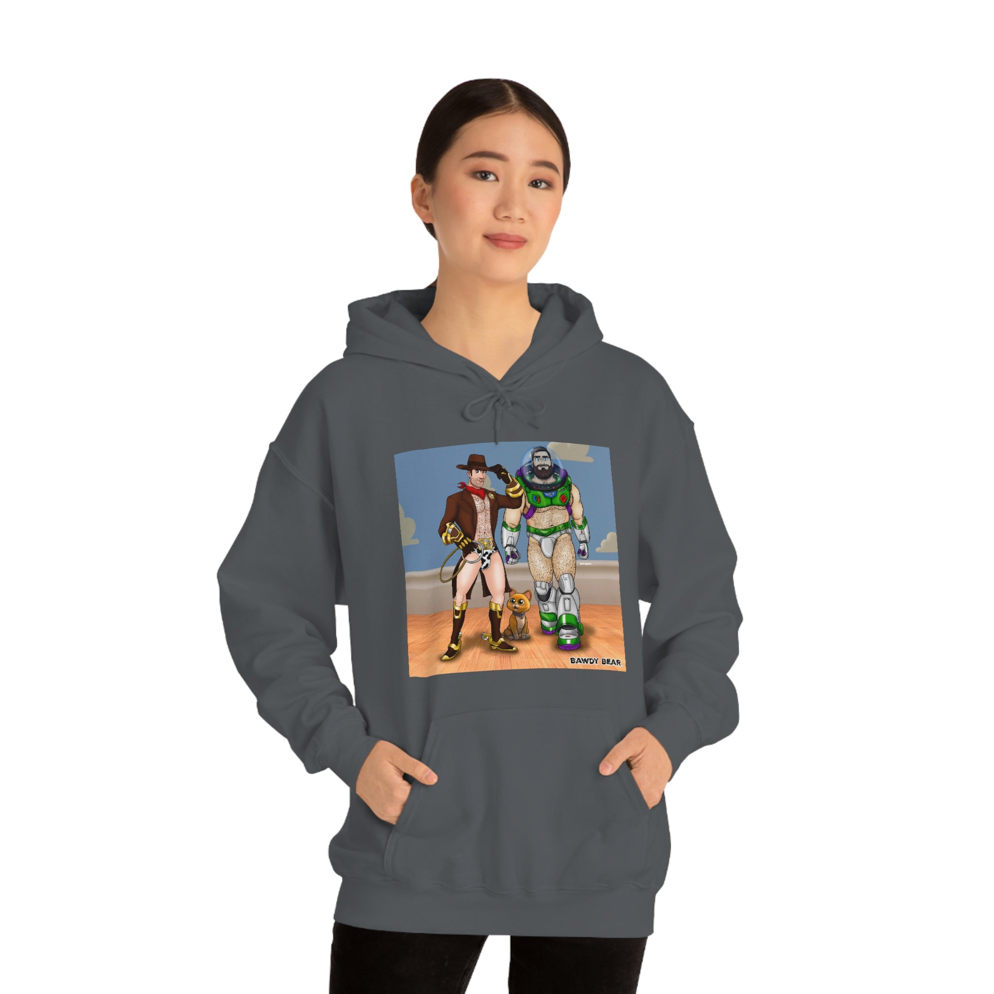 Toy Naughty #1 / Unisex Heavy Blend™ Hooded Sweatshirt