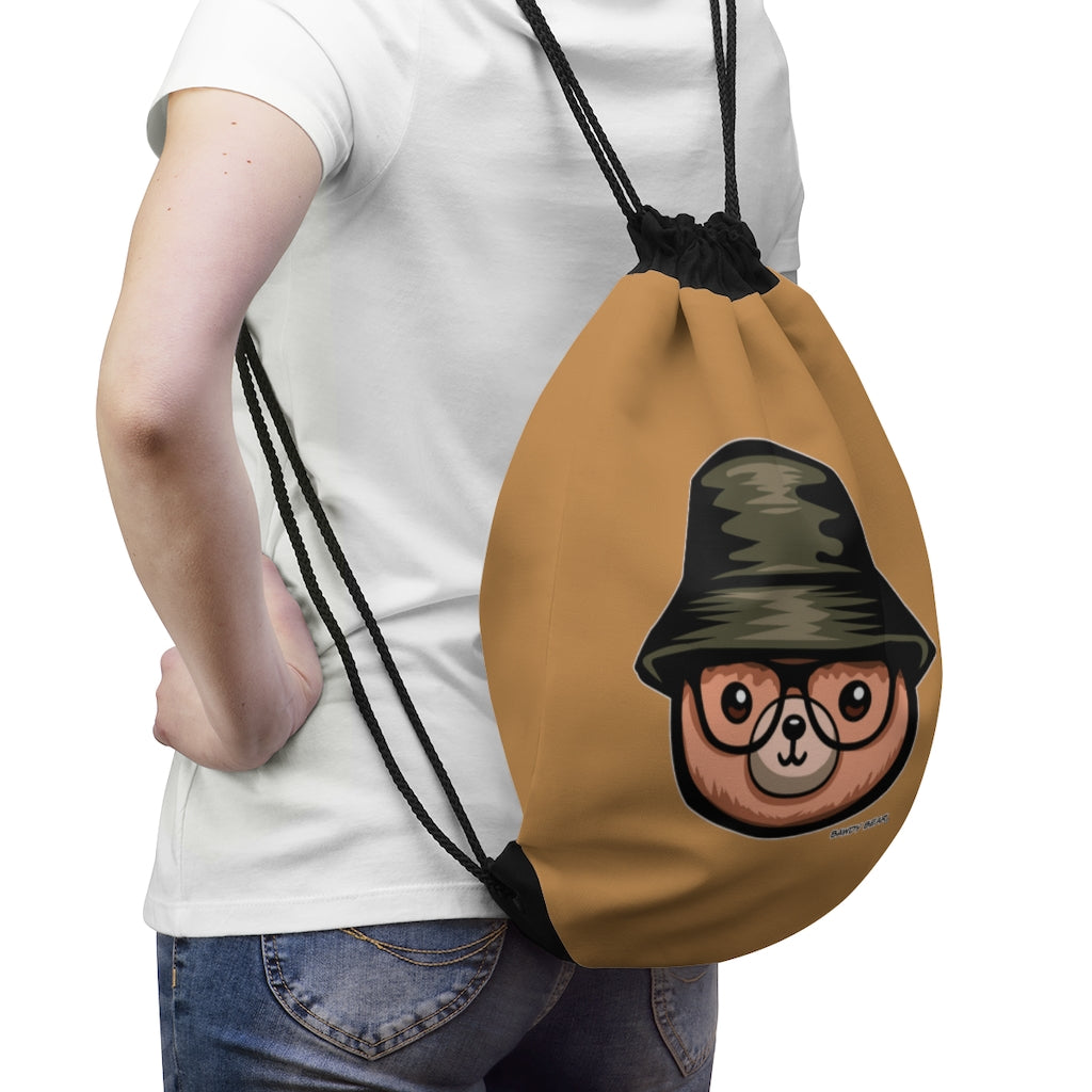 Hip Hop Bear / Drawstring Bag