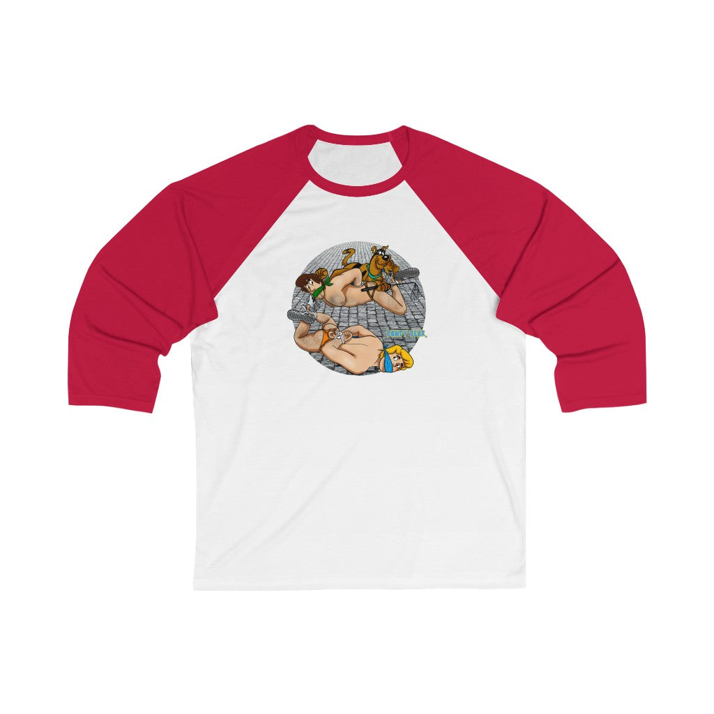 Scooby's Obedience Training / Unisex 3/4 Sleeve Baseball Tee