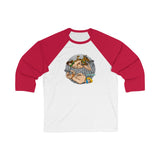 Scooby's Obedience Training / Unisex 3/4 Sleeve Baseball Tee