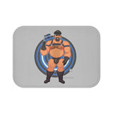 Bawdy Bear in Leather / Bath Mat