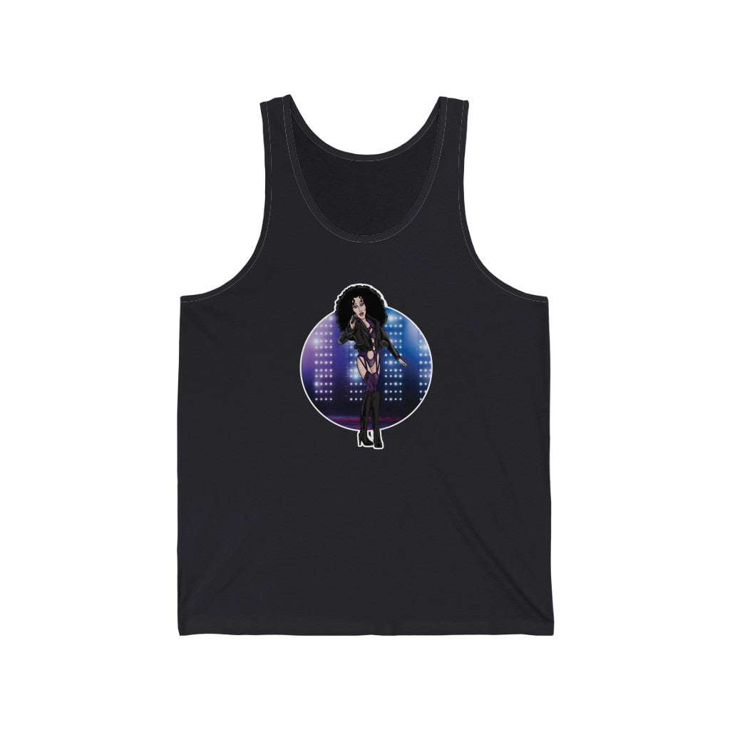 Cher "Turn Back Time" / Unisex Jersey Tank