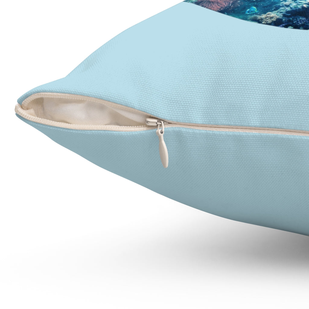 Funko Series "Merman Bear" / Spun Polyester Square Pillow