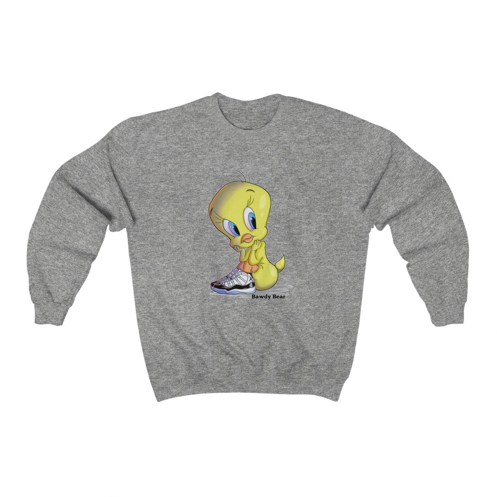 Tweety Bird in Sneakers / Unisex Heavy Blend™ Crewneck Sweatshirt