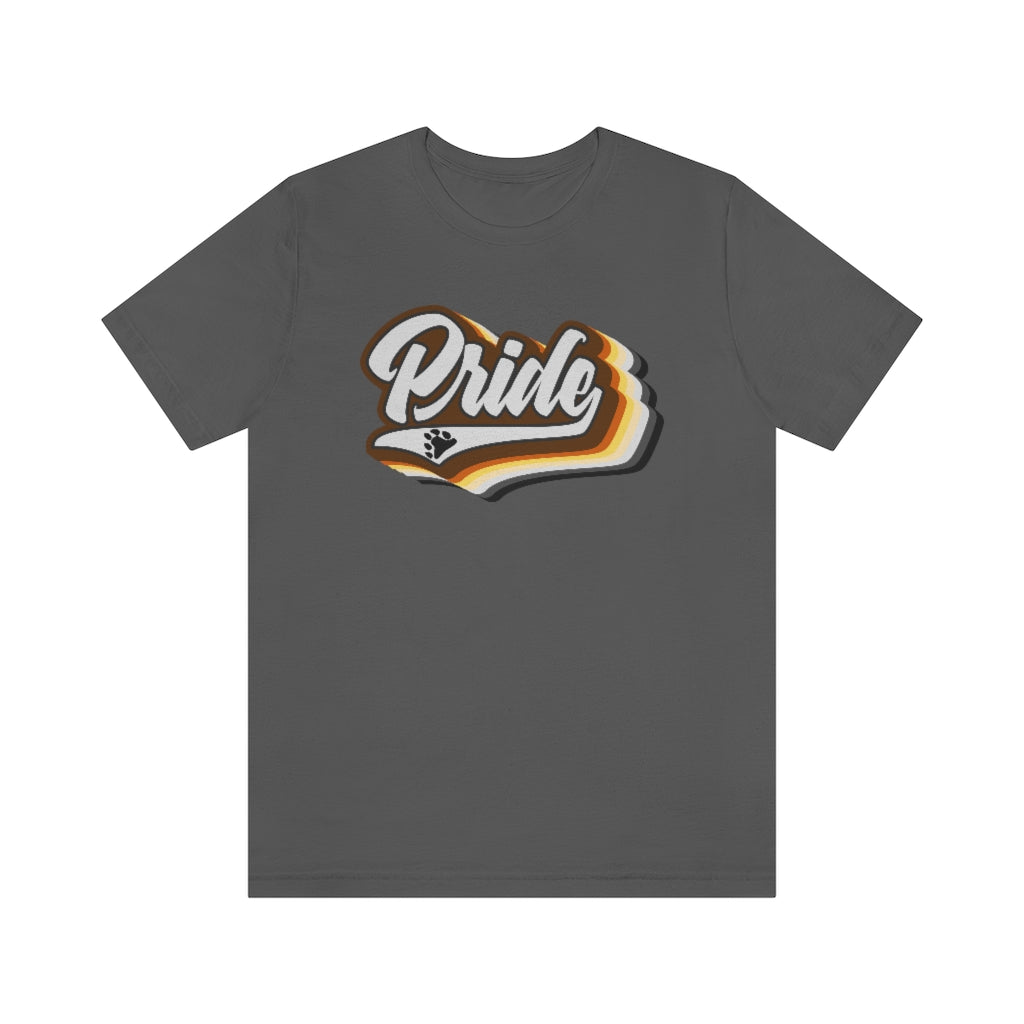 Retro Pride Bear / Unisex Jersey Short Sleeve Tee