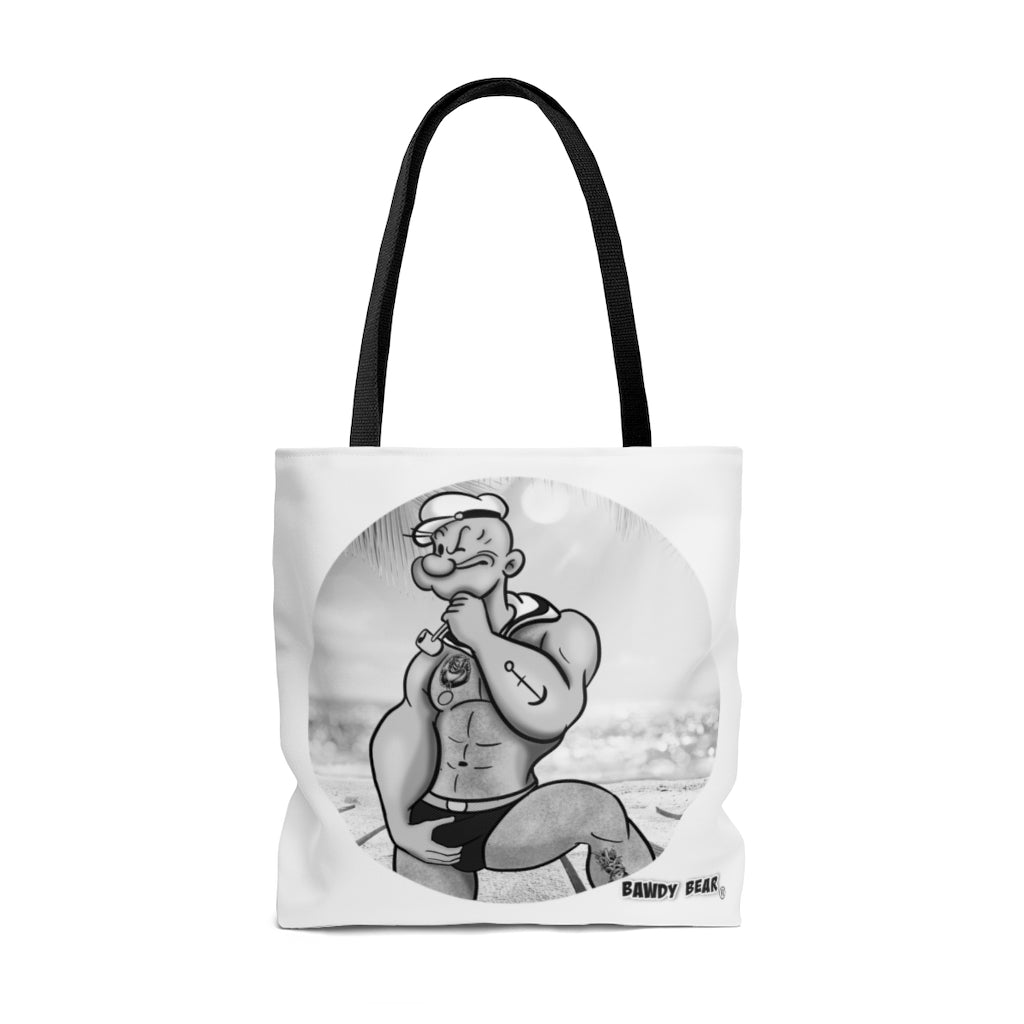 Popeye Flirting / AOP Tote Bag