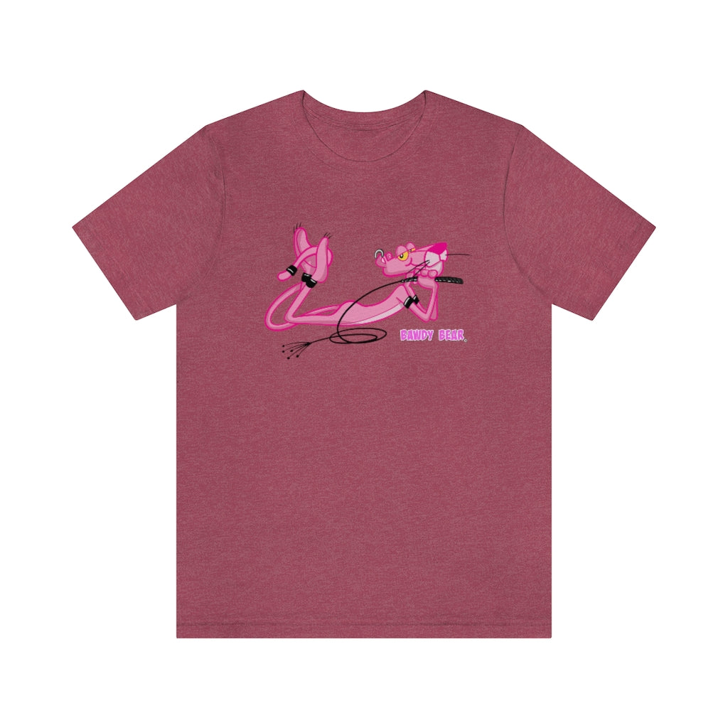Pink Panther Harness / Unisex Jersey Short Sleeve Tee