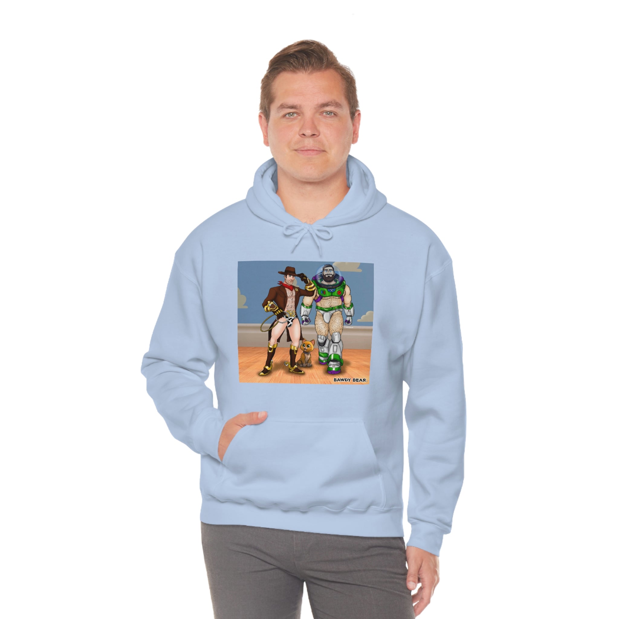 Toy Naughty #1 / Unisex Heavy Blend™ Hooded Sweatshirt