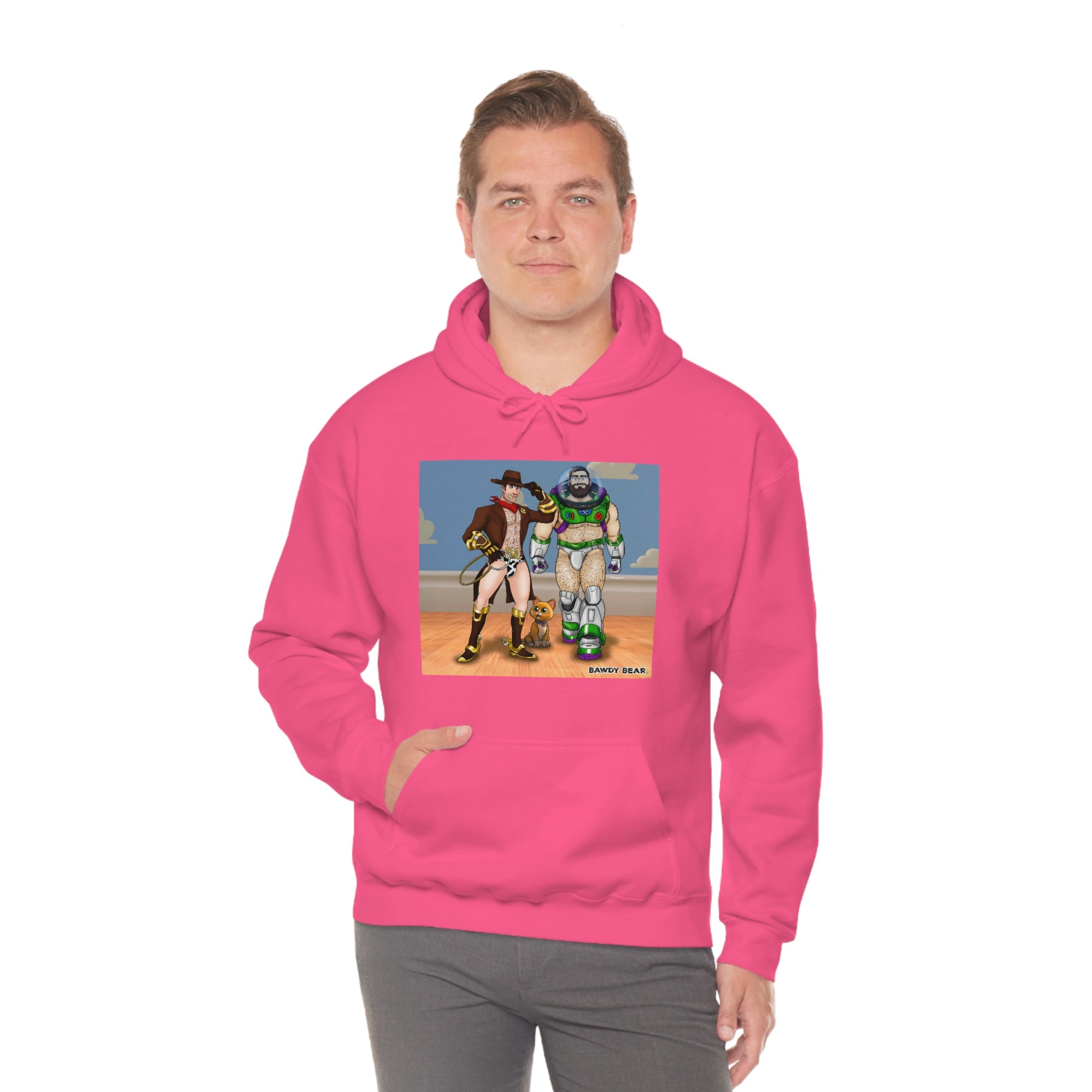 Toy Naughty #1 / Unisex Heavy Blend™ Hooded Sweatshirt