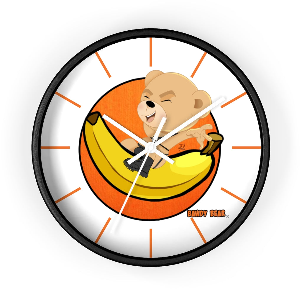 The Bawdy Bear "Ride'em" / Wall clock