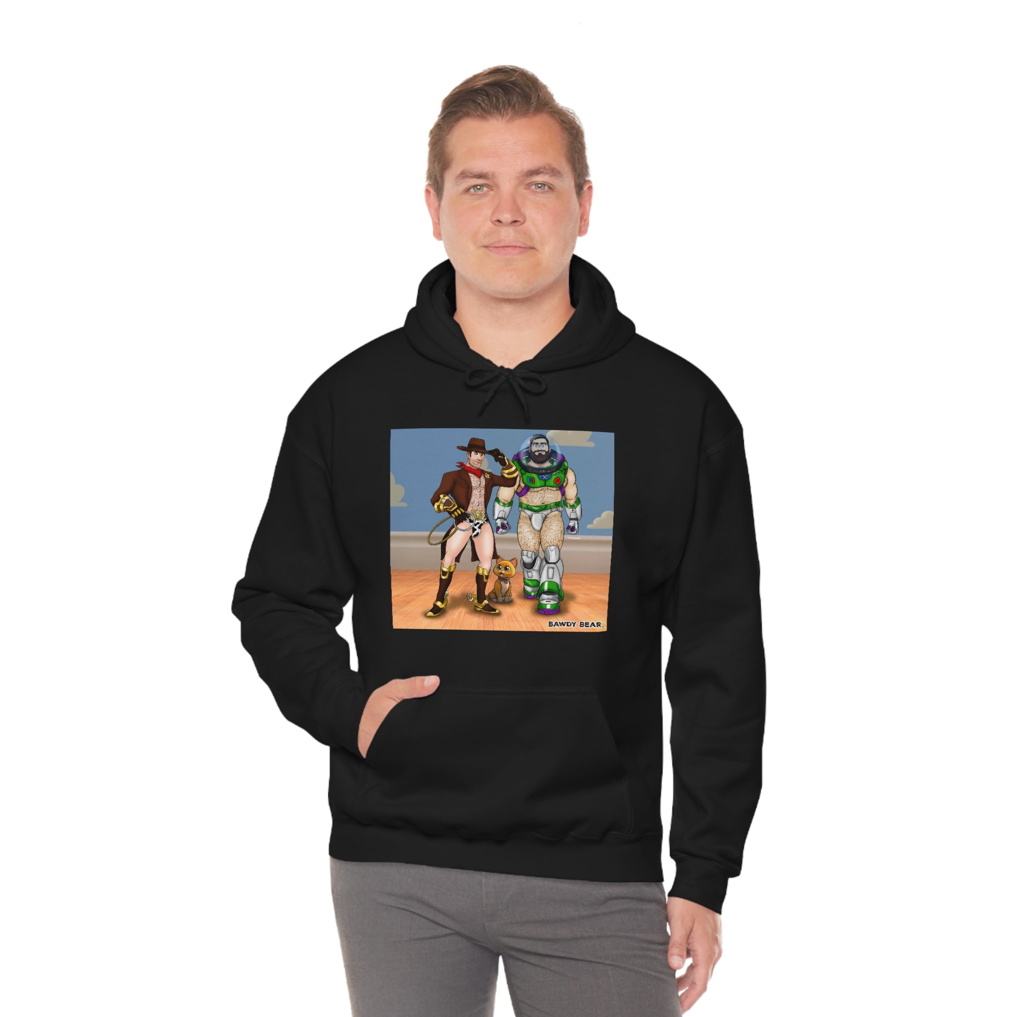 Toy Naughty #1 / Unisex Heavy Blend™ Hooded Sweatshirt