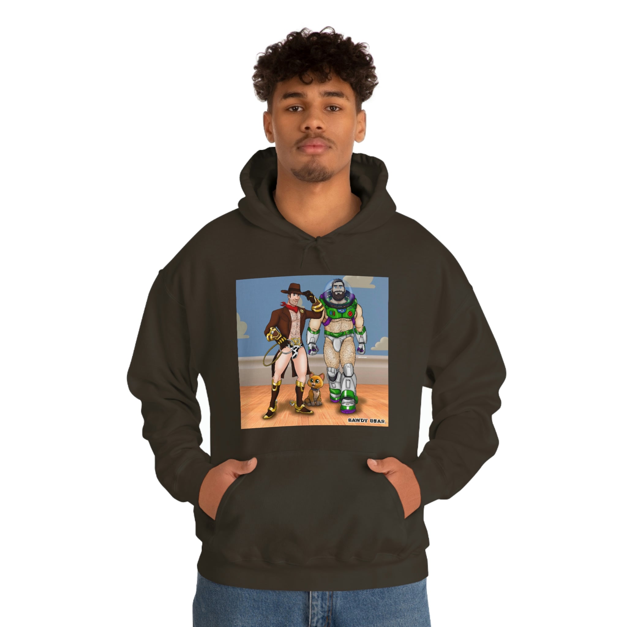 Toy Naughty #1 / Unisex Heavy Blend™ Hooded Sweatshirt