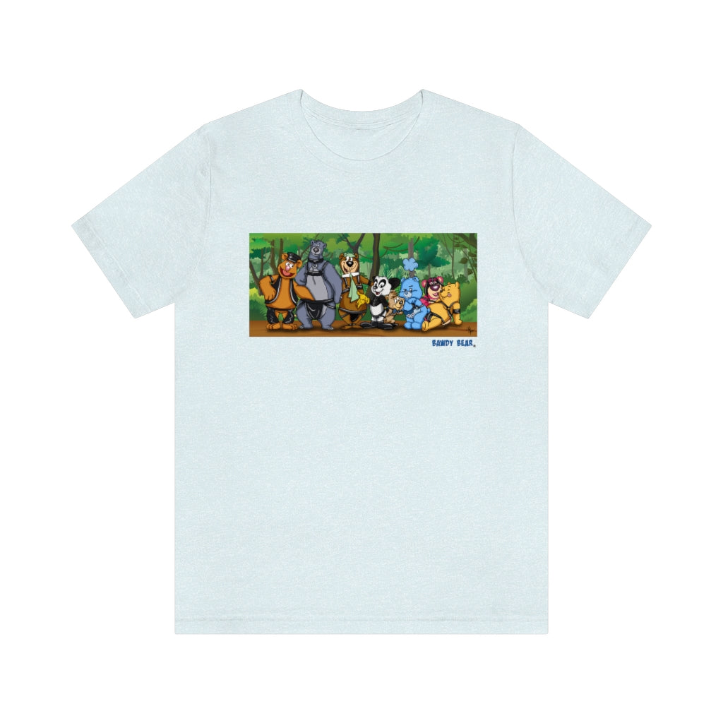 Iconic Bear Orgy / Unisex Jersey Short Sleeve Tee
