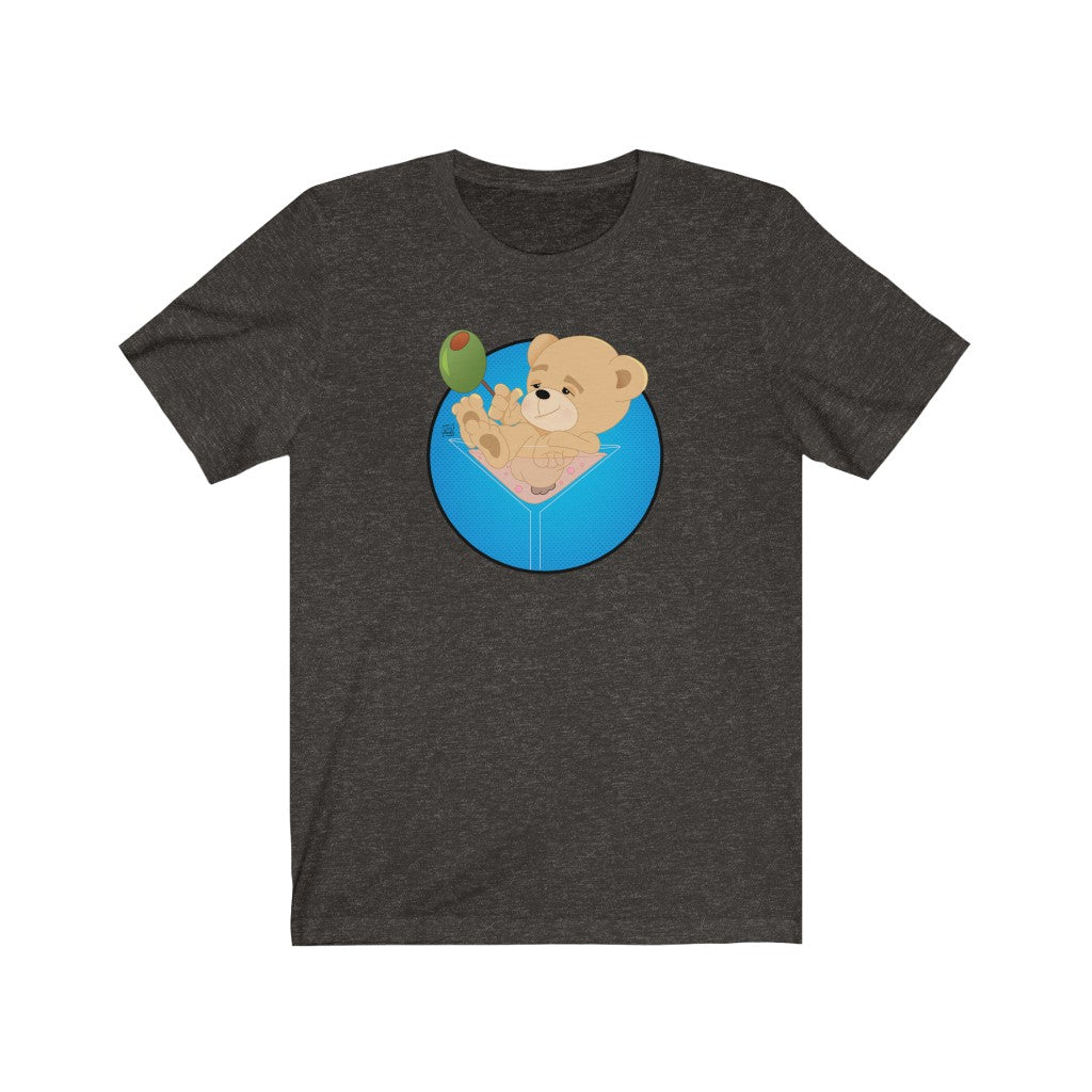 The Bawdy Bear "Dirty Martini" / Unisex Jersey Short Sleeve Tee