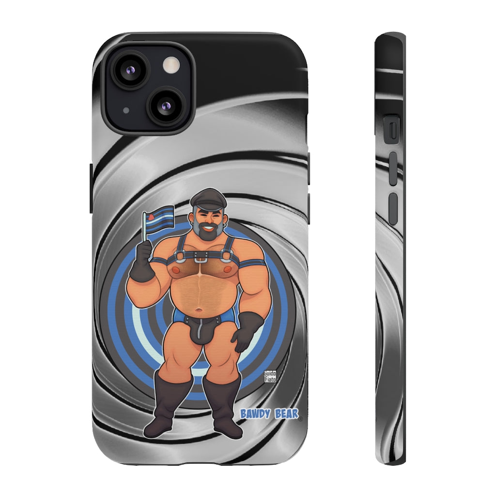 Bawdy Bear in Leather / Tough Cases