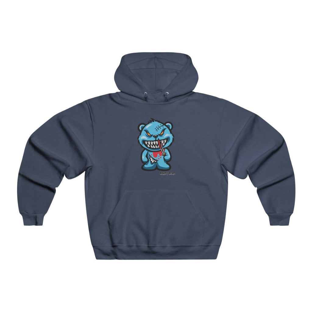 Spooky Bear Series "Chuckie Bear" / Men's NUBLEND® Hooded Sweatshirt