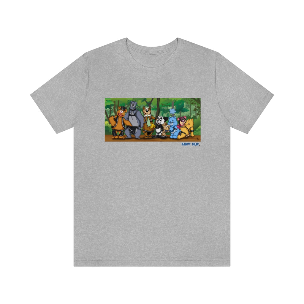 Iconic Bear Orgy / Unisex Jersey Short Sleeve Tee