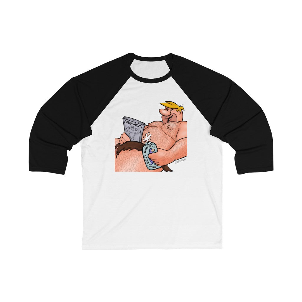 Barney / Unisex 3\4 Sleeve Baseball Tee