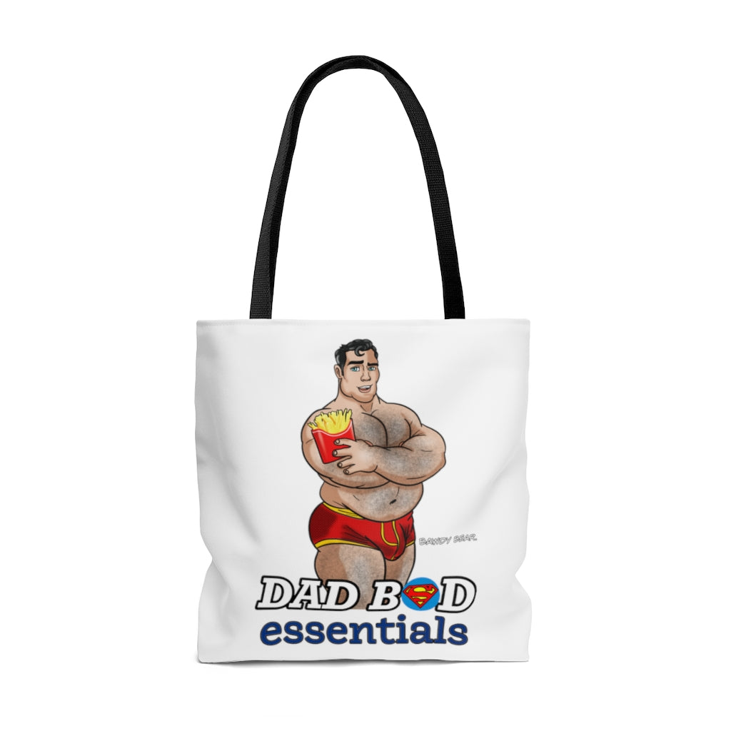 Dad Series "Superman" / AOP Tote Bag