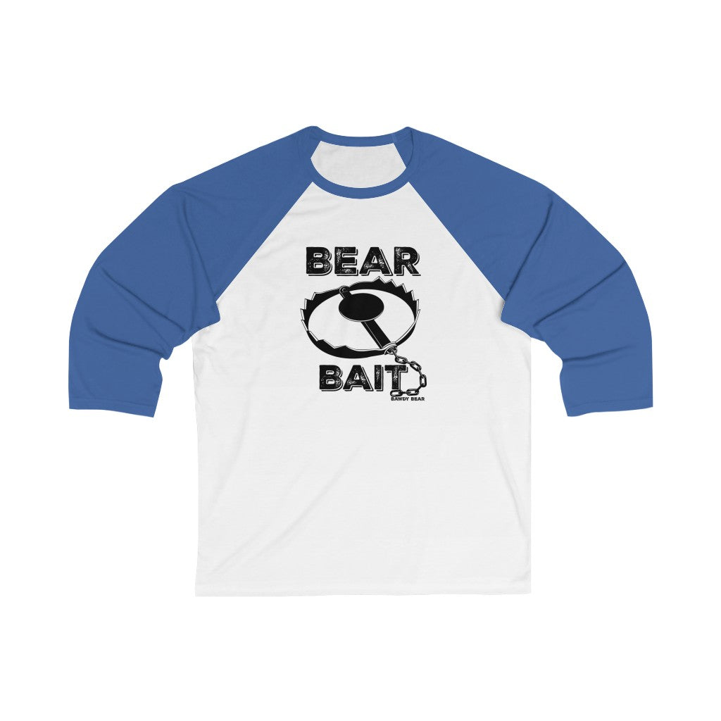 Bear Bait / Unisex 3\4 Sleeve Baseball Tee