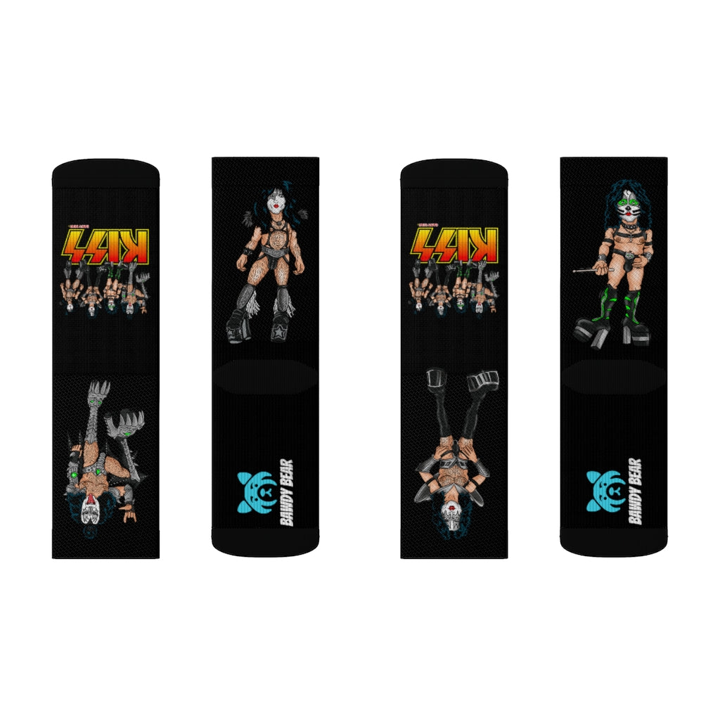 Bear Kiss / Sublimation Socks