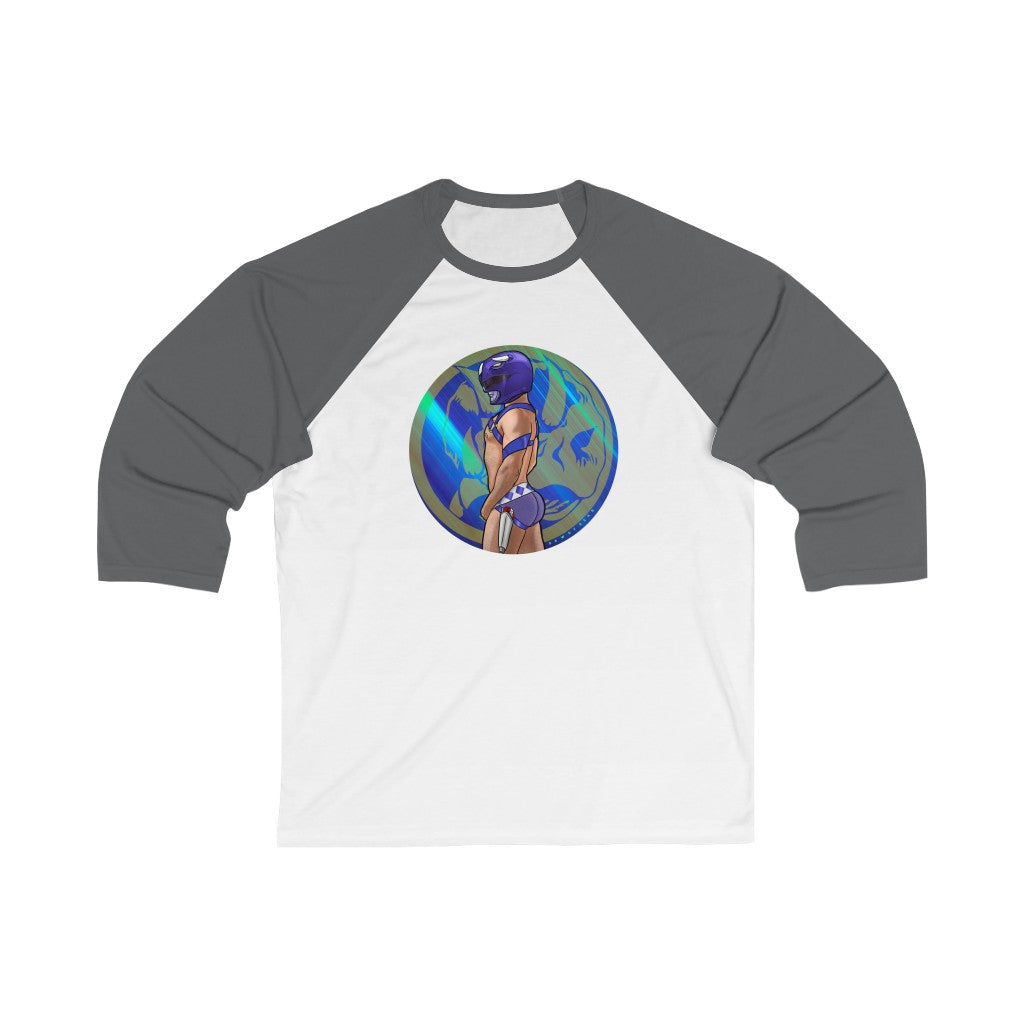 Ranger Blue / Unisex 3\4 Sleeve Baseball Tee