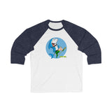 Jabba Jaws / Unisex 3/4 Sleeve Baseball Tee