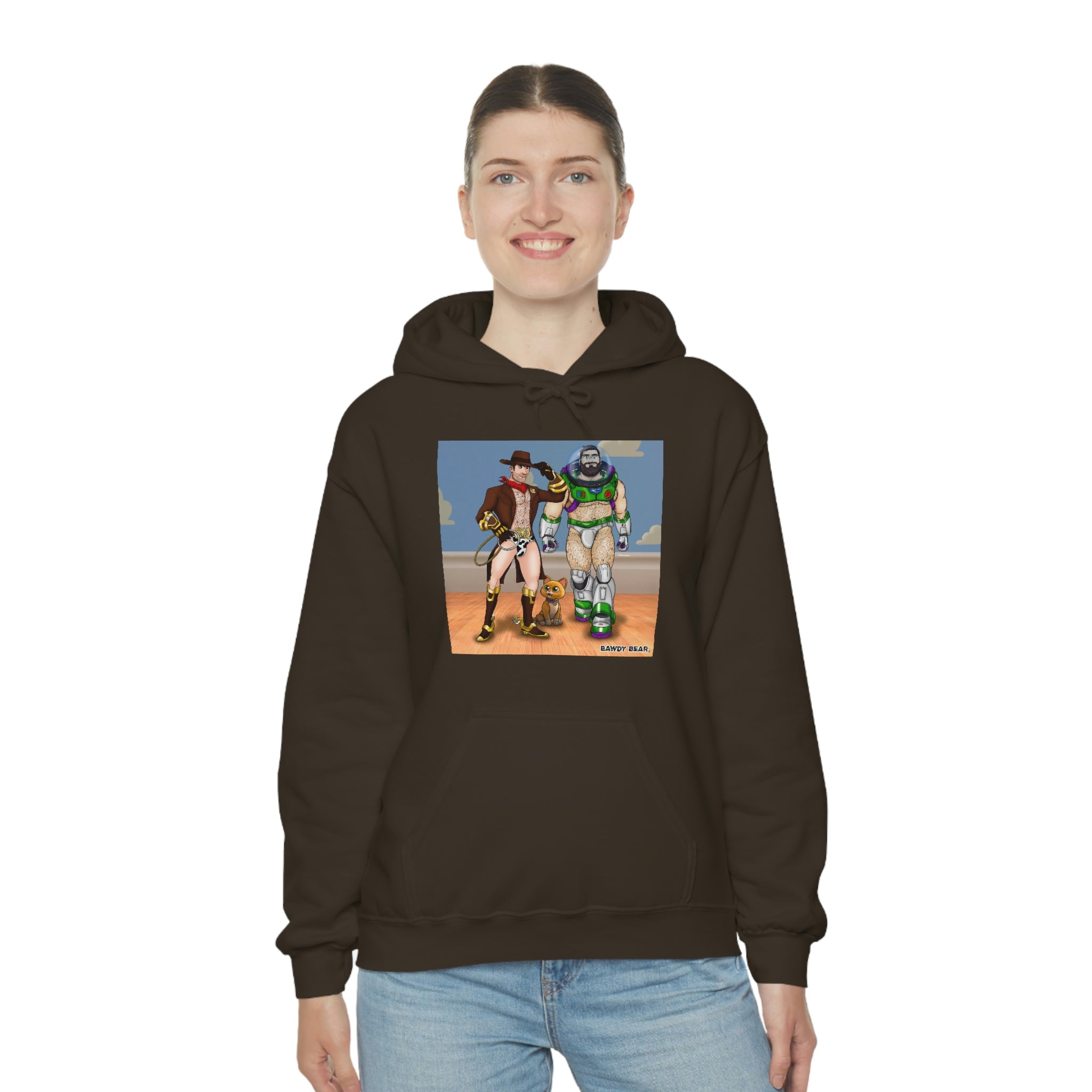 Toy Naughty #1 / Unisex Heavy Blend™ Hooded Sweatshirt