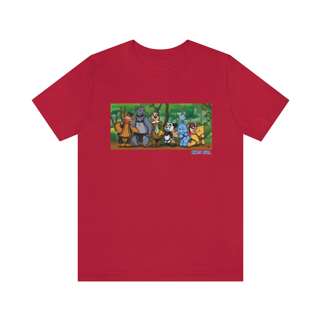 Iconic Bear Orgy / Unisex Jersey Short Sleeve Tee