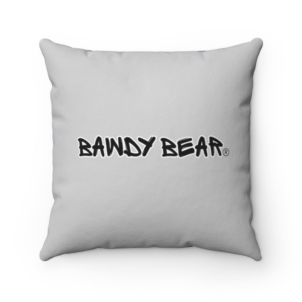 D&G The Original Bawdy Bears #4 / Spun Polyester Square Pillow