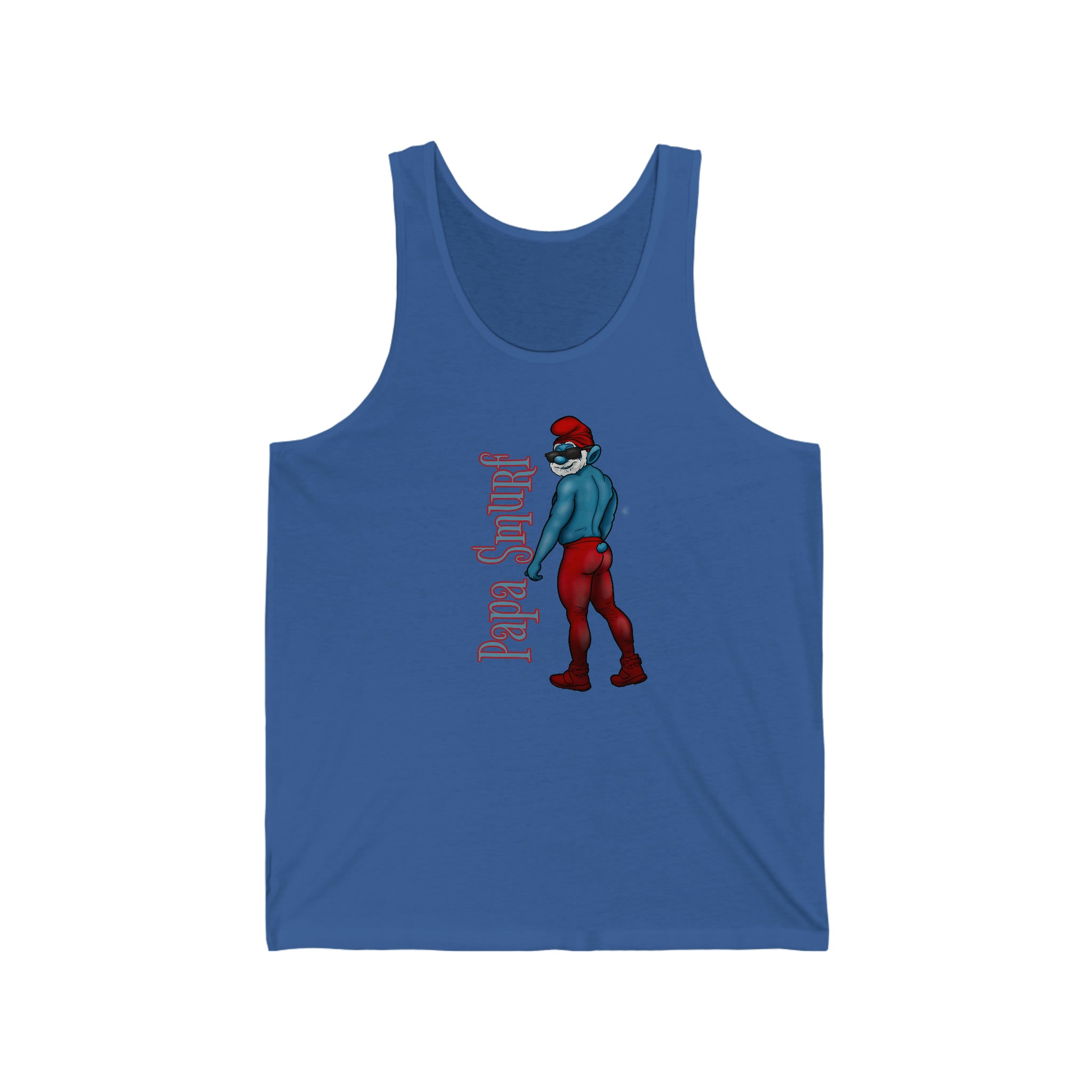 Papa Smurf / Unisex Jersey Tank