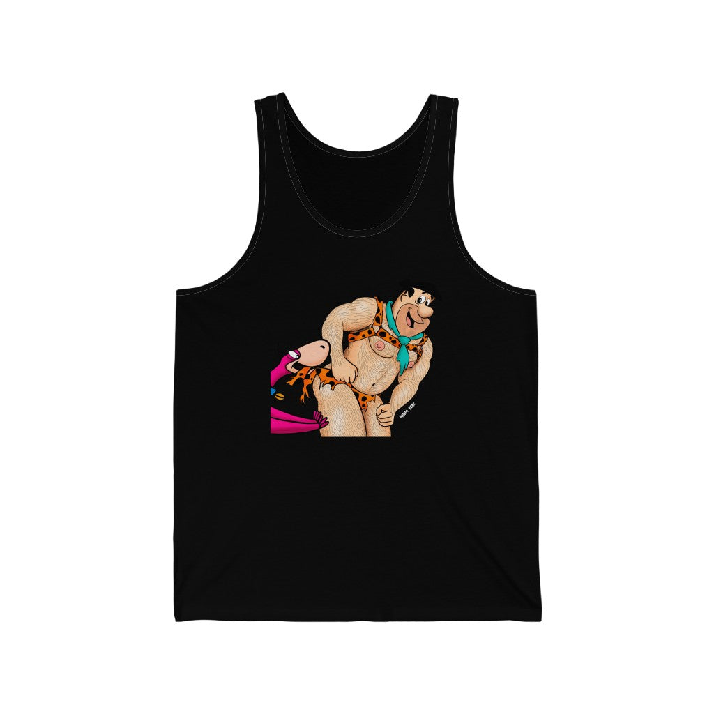 Fred & Dino / Unisex Jersey Tank