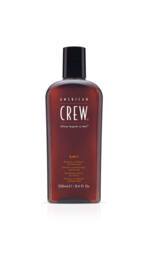 AMERICAN CREW 3-In-1 Shampoo, Conditioner & Body Wash