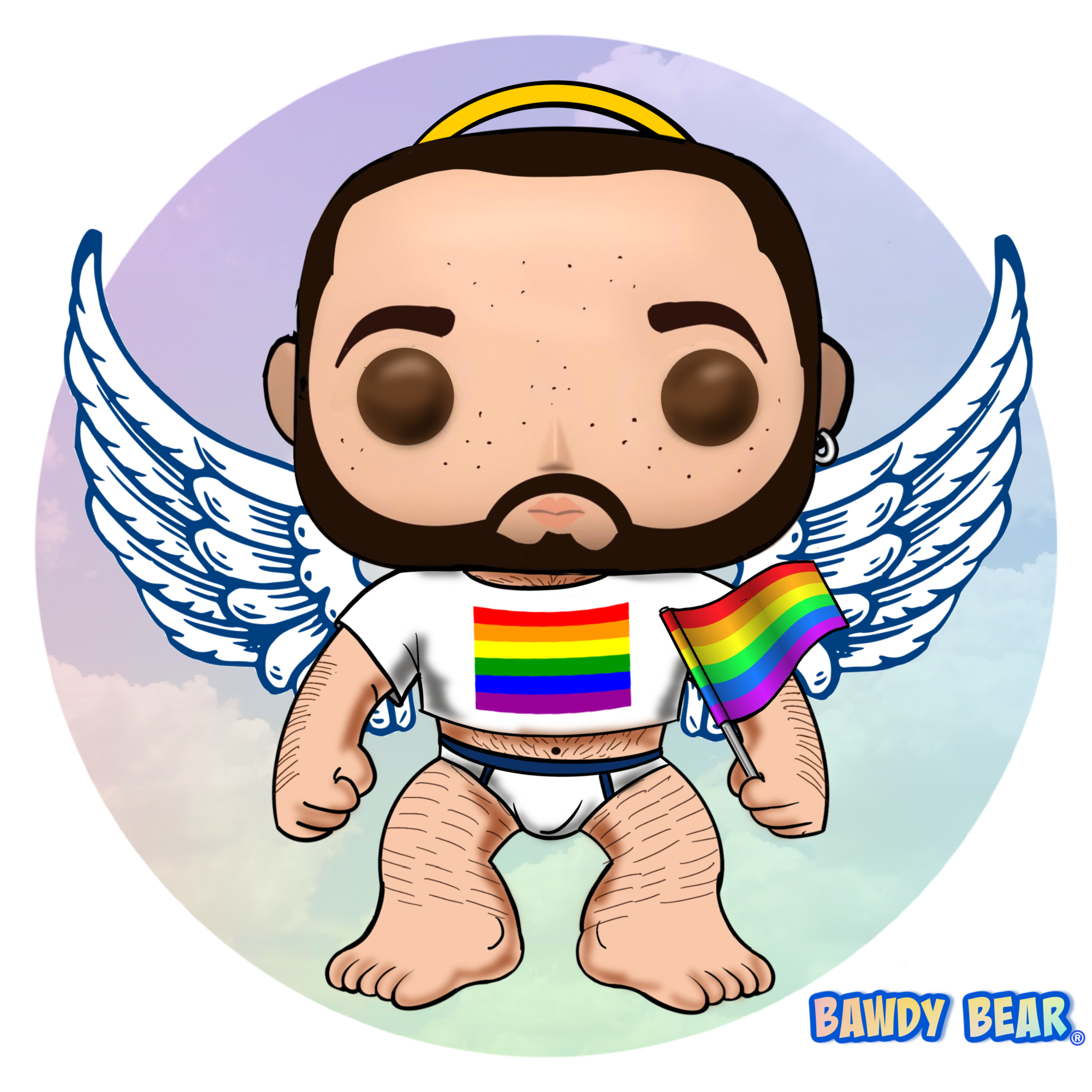 Funko Series "Angel" / Unisex 3/4 Sleeve Baseball Tee